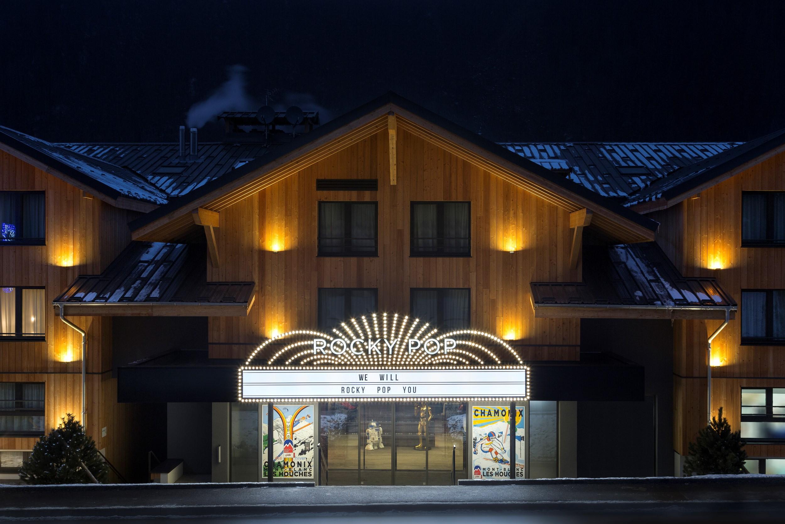 Rockypop Chamonix - Les Houches Hotel ภายนอก รูปภาพ